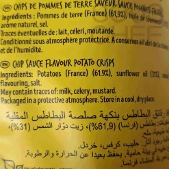 Best Bret's Pommes Frites Sauce Crisps, 125g Snacks|Ingredients Brands