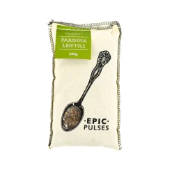 Clearance Epic Pardina Lentils in Cloth Sack, 500g Spanish Ingredients|Pasta, Rice & Beans