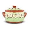 Best Bulgarian Troyan Mint Green Terracotta Cooking Pot Baking Supplies & Equipment
