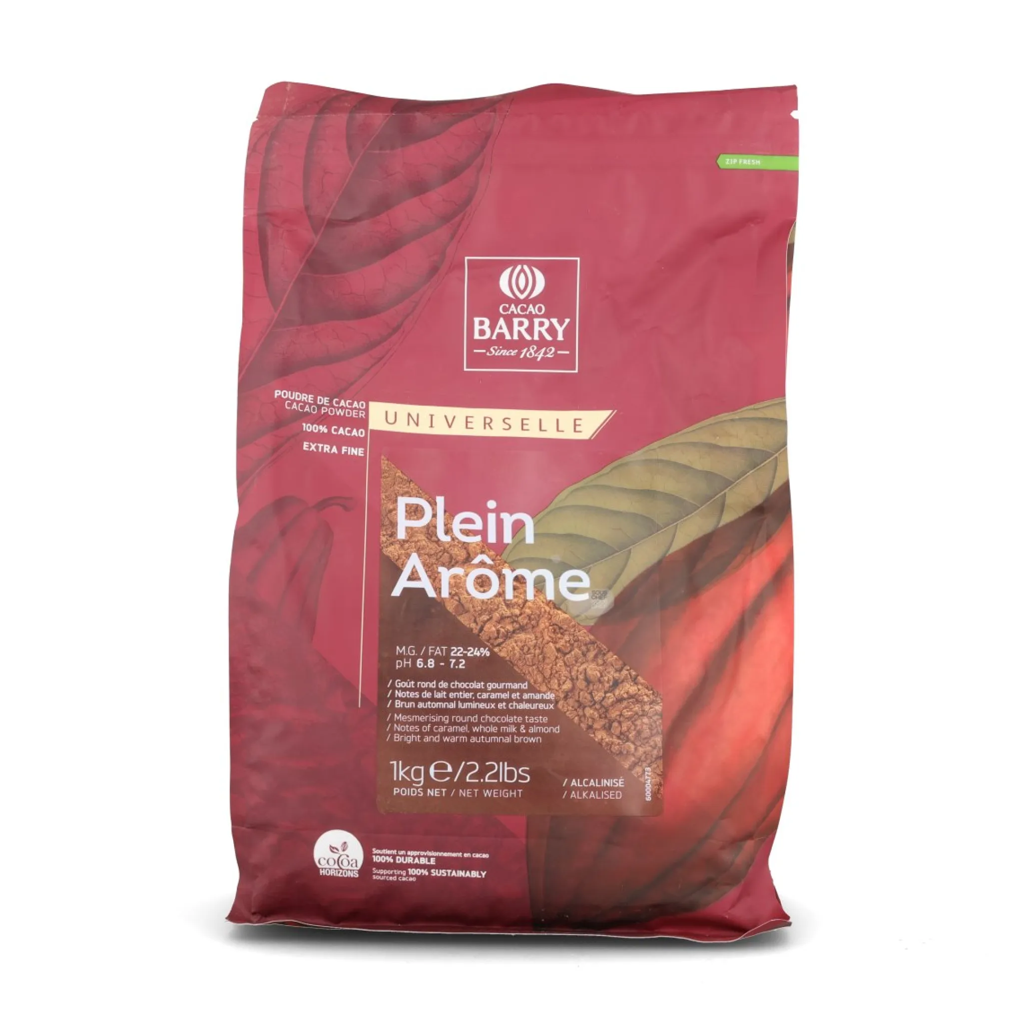 New Dark Brown Plein Arome Cocoa Powder, 1kg Ingredients Brands|Chocolate & Sweets