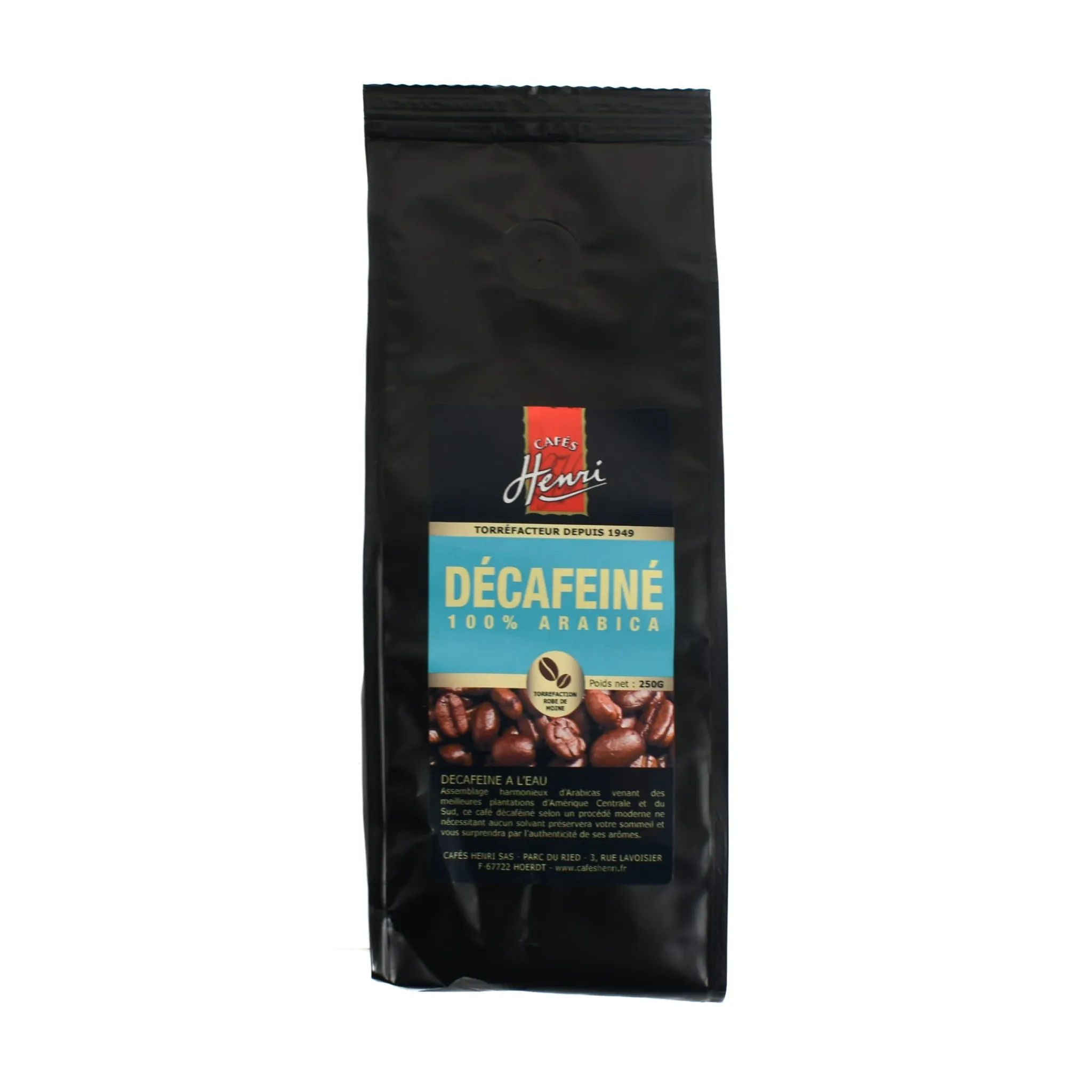 Decaffeinated 100% Arabica Ground Coffee, 250g Ingredients Brands|Drinks