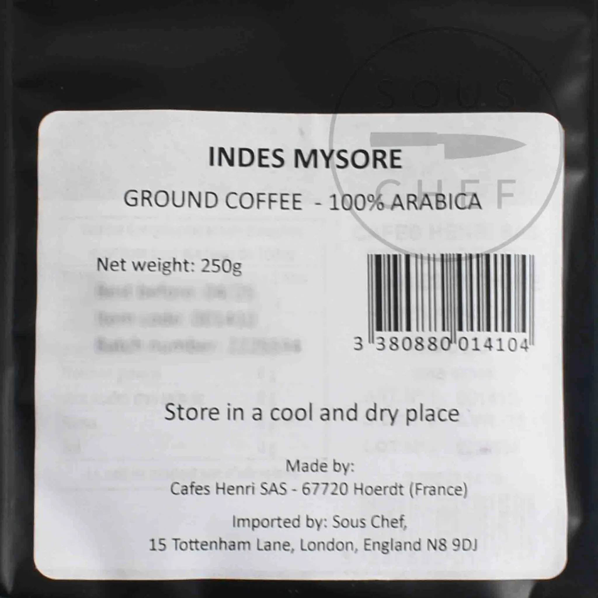 Clearance India Mysore Ground Coffee, 250g Ingredients Brands|Drinks