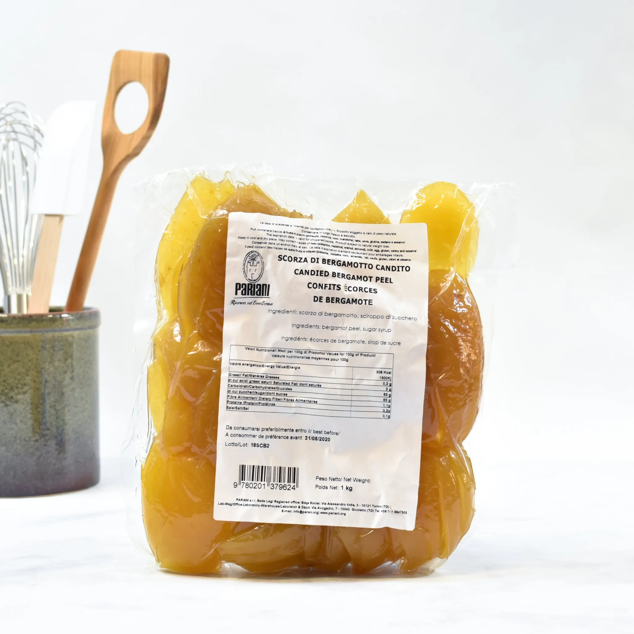 Sale Calabrian Candied Bergamot Peel, 1kg Ingredients Brands|Italian Ingredients