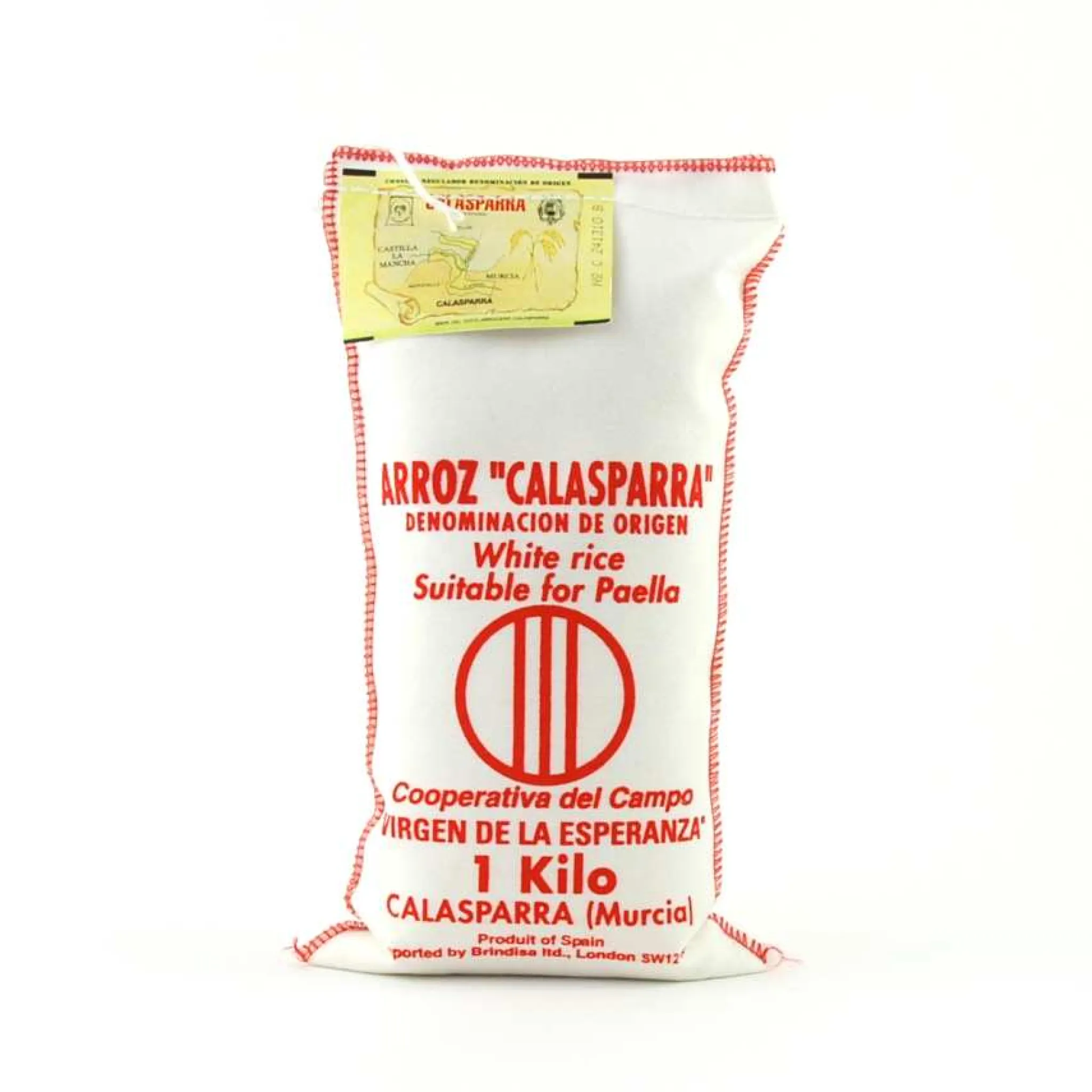 Hot Calasparra Paella Rice DOP, 1kg Ingredients Brands|Spanish Ingredients