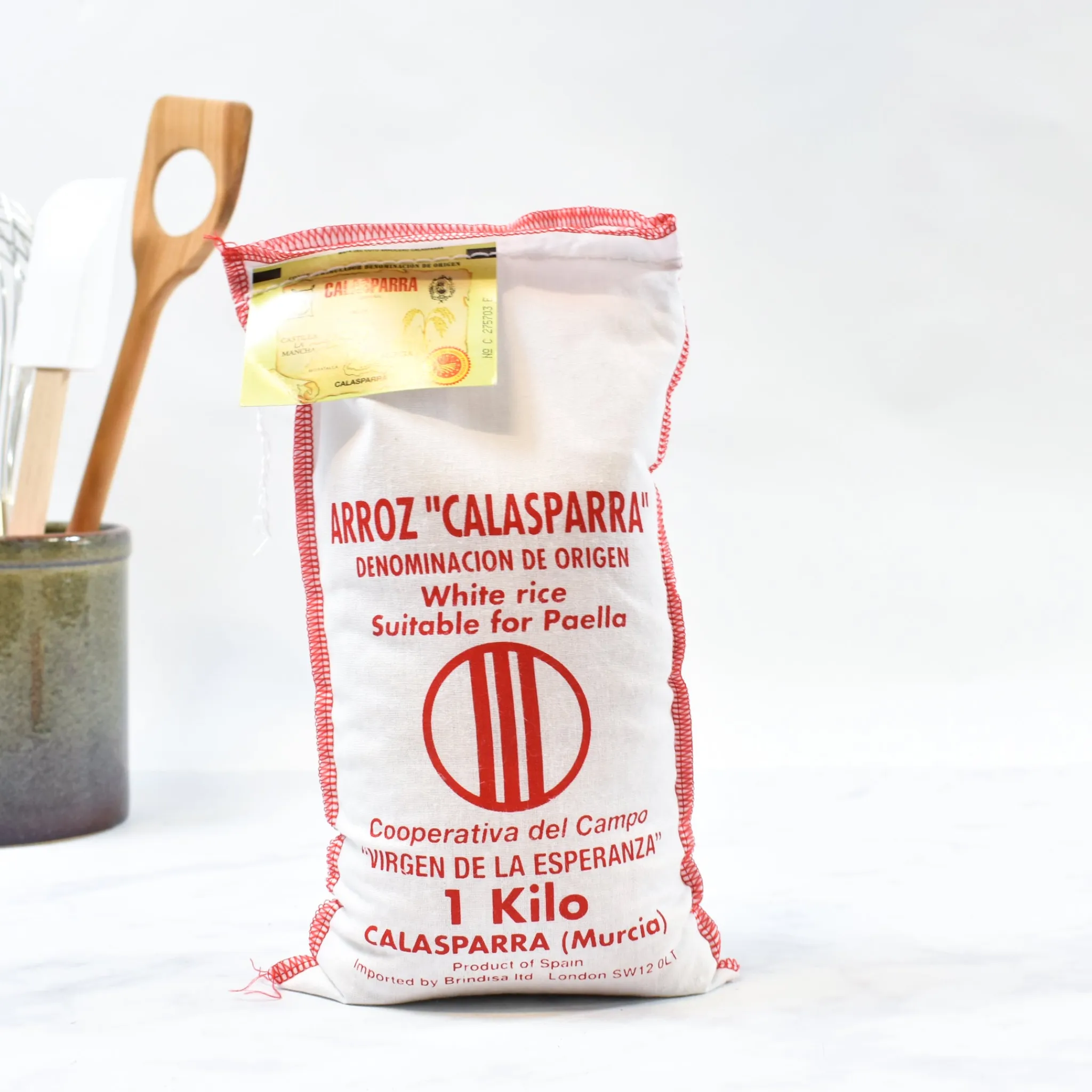 Hot Calasparra Paella Rice DOP, 1kg Ingredients Brands|Spanish Ingredients