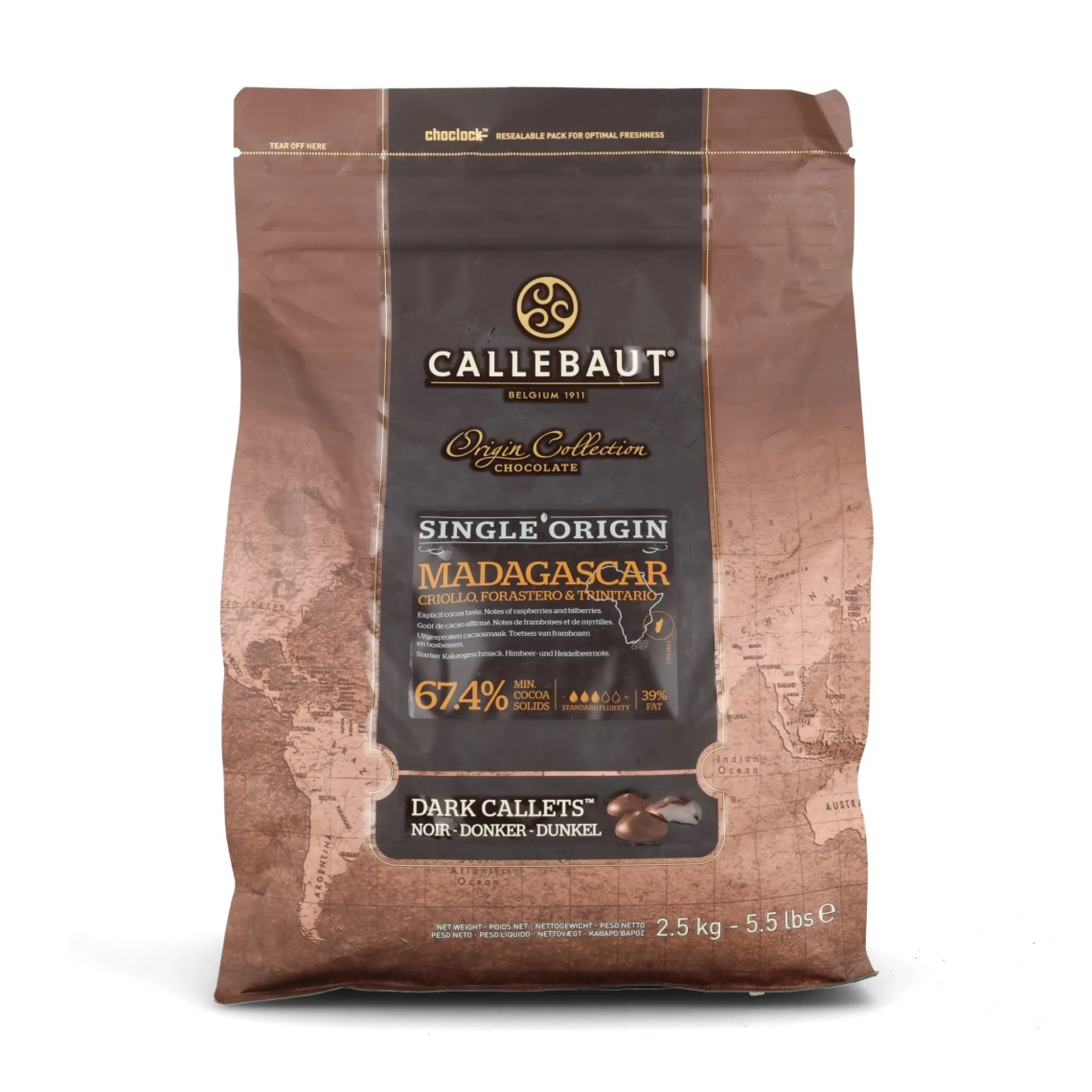 Discount Origin Madagascar 67.4% Dark Chocolate Chips, 2.5kg Ingredients Brands|Chocolate & Sweets