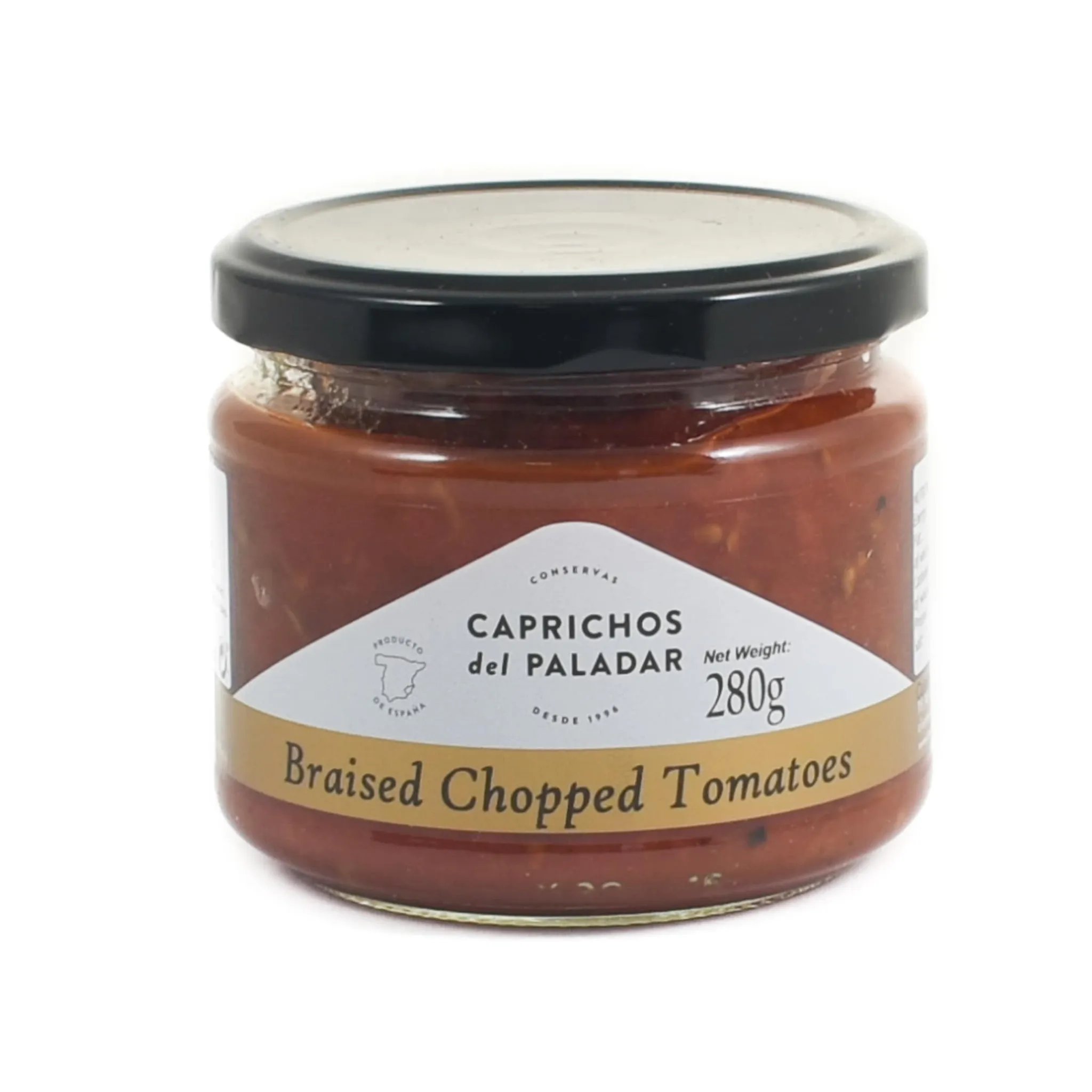 Online Caprichos del Paladar Roasted Chopped Tomatoes, 280g Ingredients Brands|Spanish Ingredients