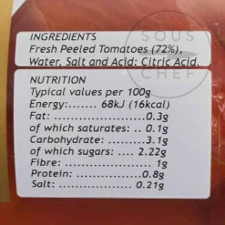 Hot Caprichos del Paladar Whole Pera Tomatoes in Water, 670g Ingredients Brands|Spanish Ingredients