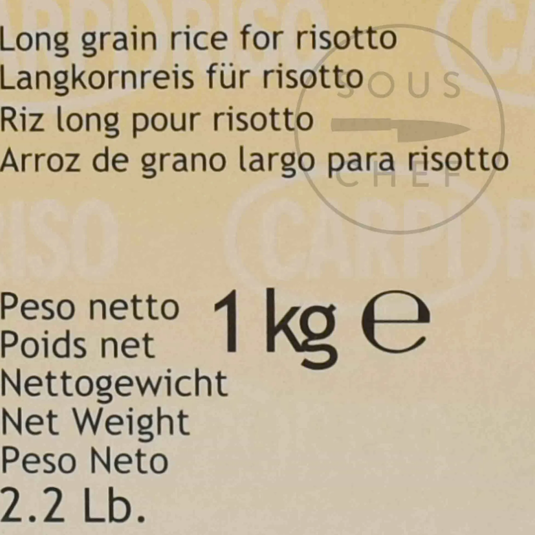Outlet Arborio Risotto Rice, 1kg Ingredients Brands|Italian Ingredients