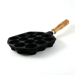 Best Cast Iron Takoyaki Pan, 18cm dia Japanese Ingredients|Pots & Pans