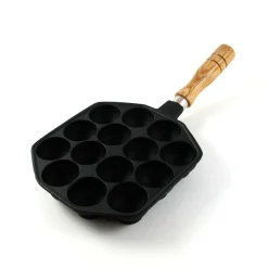 Best Cast Iron Takoyaki Pan, 18cm dia Japanese Ingredients|Pots & Pans