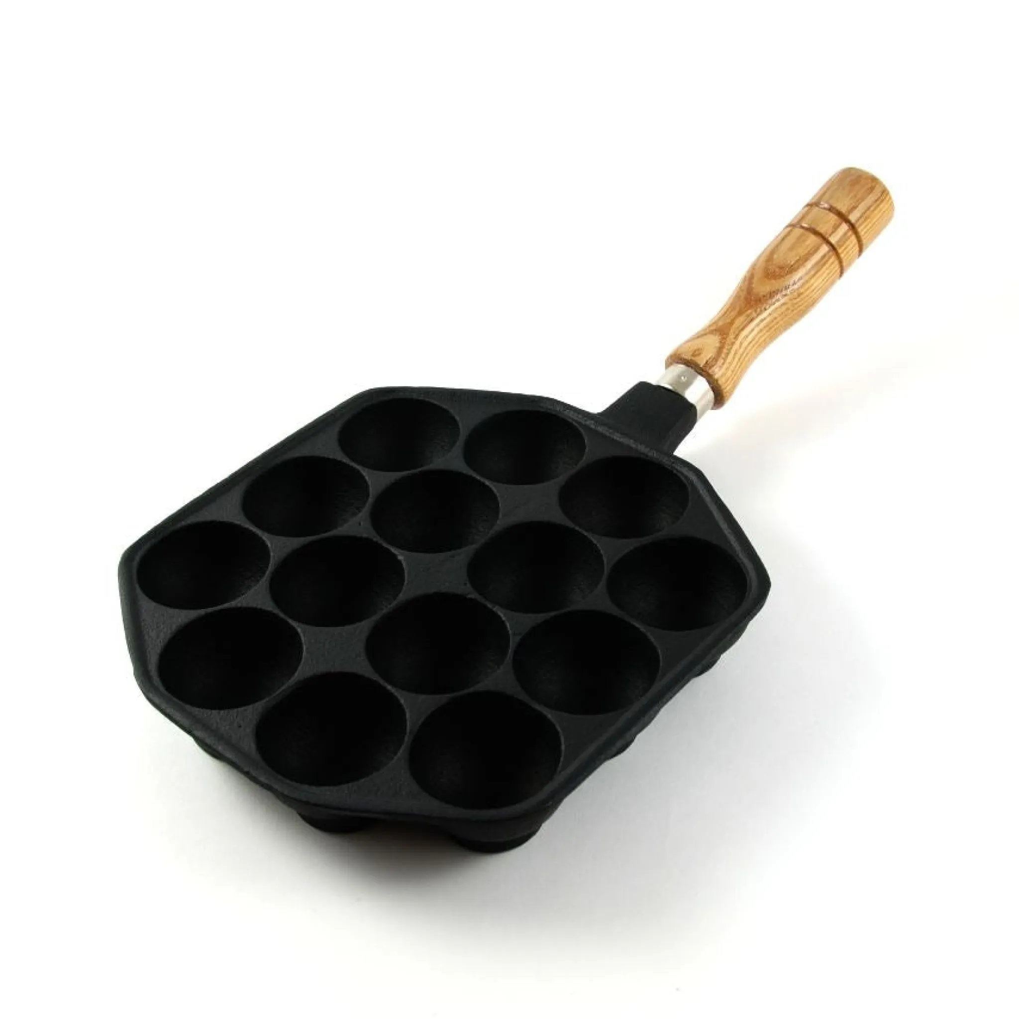 Best Cast Iron Takoyaki Pan, 18cm dia Japanese Ingredients|Pots & Pans