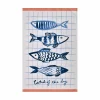 Clearance Catch of the Day Fish Tea Towel Kitchen Textiles & Clothing