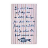Discount Catch of the Day Stripe Tea Towel Kitchen Textiles & Clothing