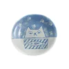Sale Cat with Fish Japanese Side Plate, 14cm Tableware Brands|Plates