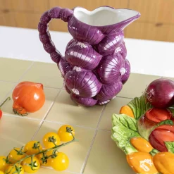 Sale Ceramic Red Onion Jug, 1 Litre Jugs & Bottles|Tableware Brands