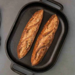 New Challenger Cast Iron Bread Pan Baking Supplies & Equipment