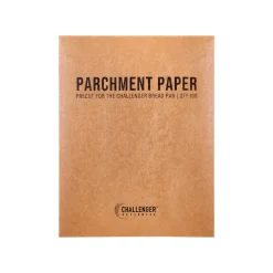 Sale Challenger Pre Cut Parchment Paper for Bread Pan, 100 Sheets Baking Supplies & Equipment