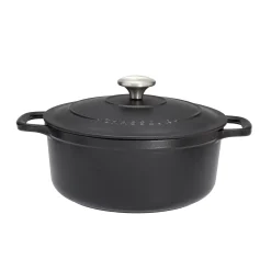 Best Black Cast Iron Dutch Oven, 24cm Pots & Pans