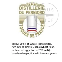 Outlet Cherry Rocher Rhum Babas, 380g Ingredients Brands|French Ingredients