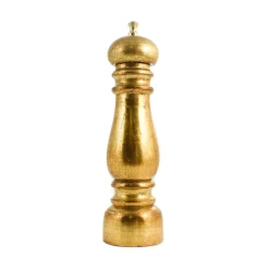 Discount Gold Leaf Pepper Mill, 28cm Italian Ingredients|Table Setting