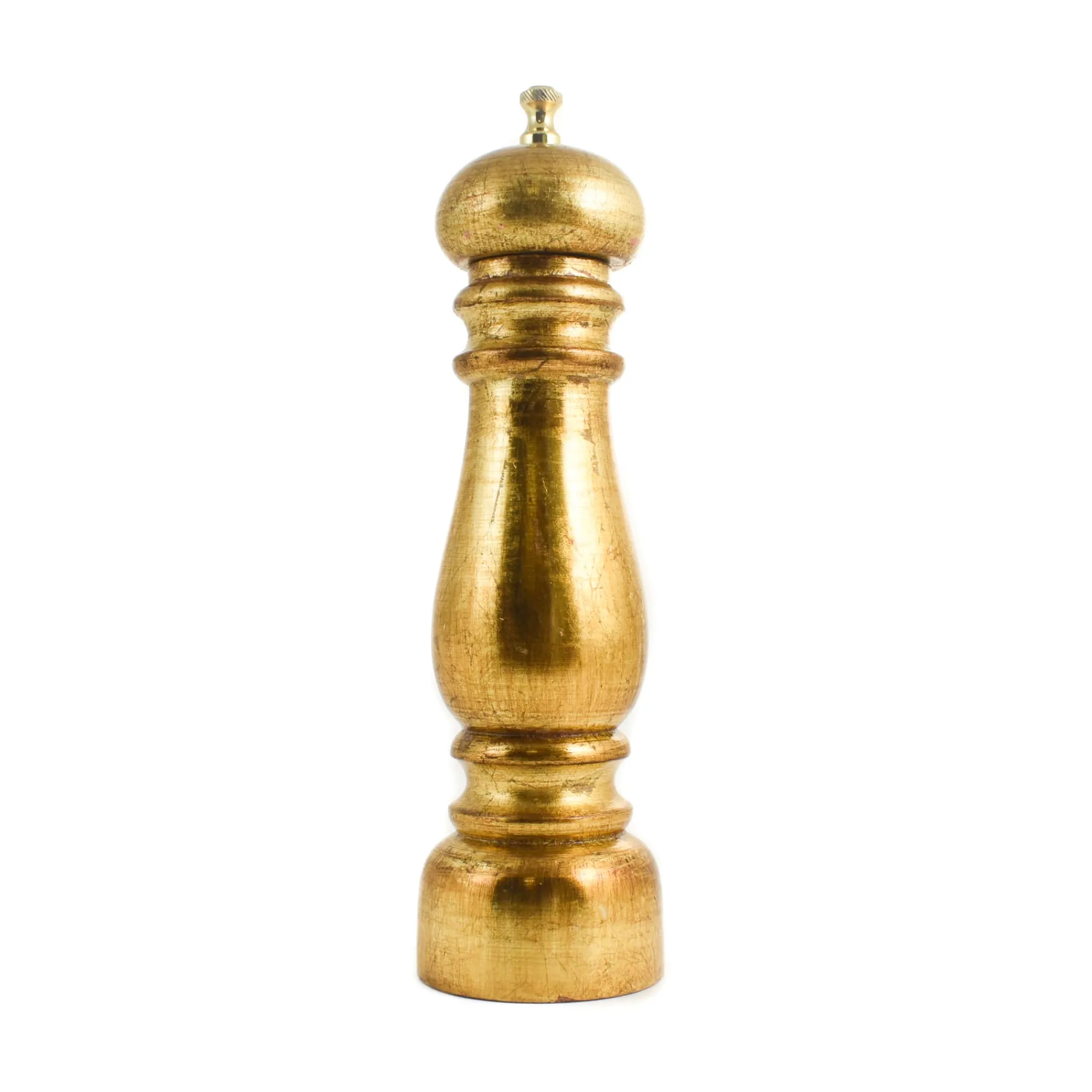 Discount Gold Leaf Pepper Mill, 28cm Italian Ingredients|Table Setting