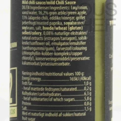 Outlet No 2 Jalapenos & Tarragon Hot Sauce, 147ml Ingredients Brands|Sauces & Condiments