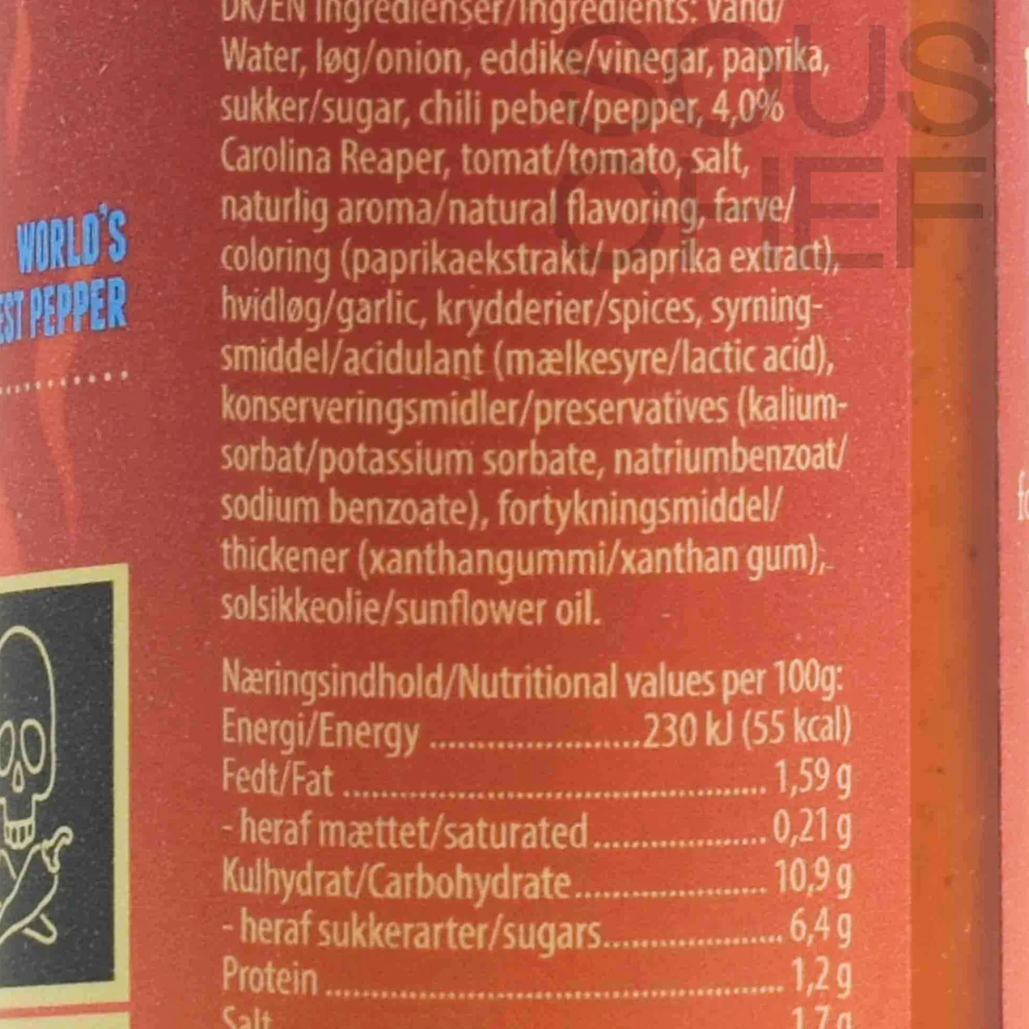Best Reaper Knockout Hot Sauce, 147ml Ingredients Brands|Sauces & Condiments