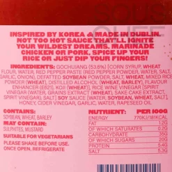 Best Korean Hot Sauce, 350g Ingredients Brands|Sauces & Condiments