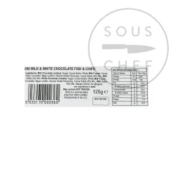 Online Chocolate Fish & Chips, 125g Ingredients Brands|Chocolate & Sweets