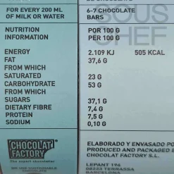 Discount Creamy Milk Hot Chocolate, 300g Ingredients Brands|Drinks