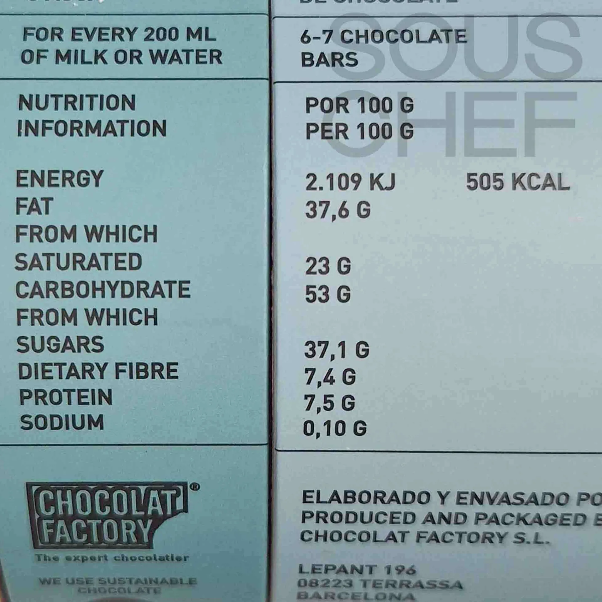 Discount Creamy Milk Hot Chocolate, 300g Ingredients Brands|Drinks