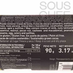 Best Dark Chocolate Covered Toasted Pistachios, 80g Ingredients Brands|Chocolate & Sweets