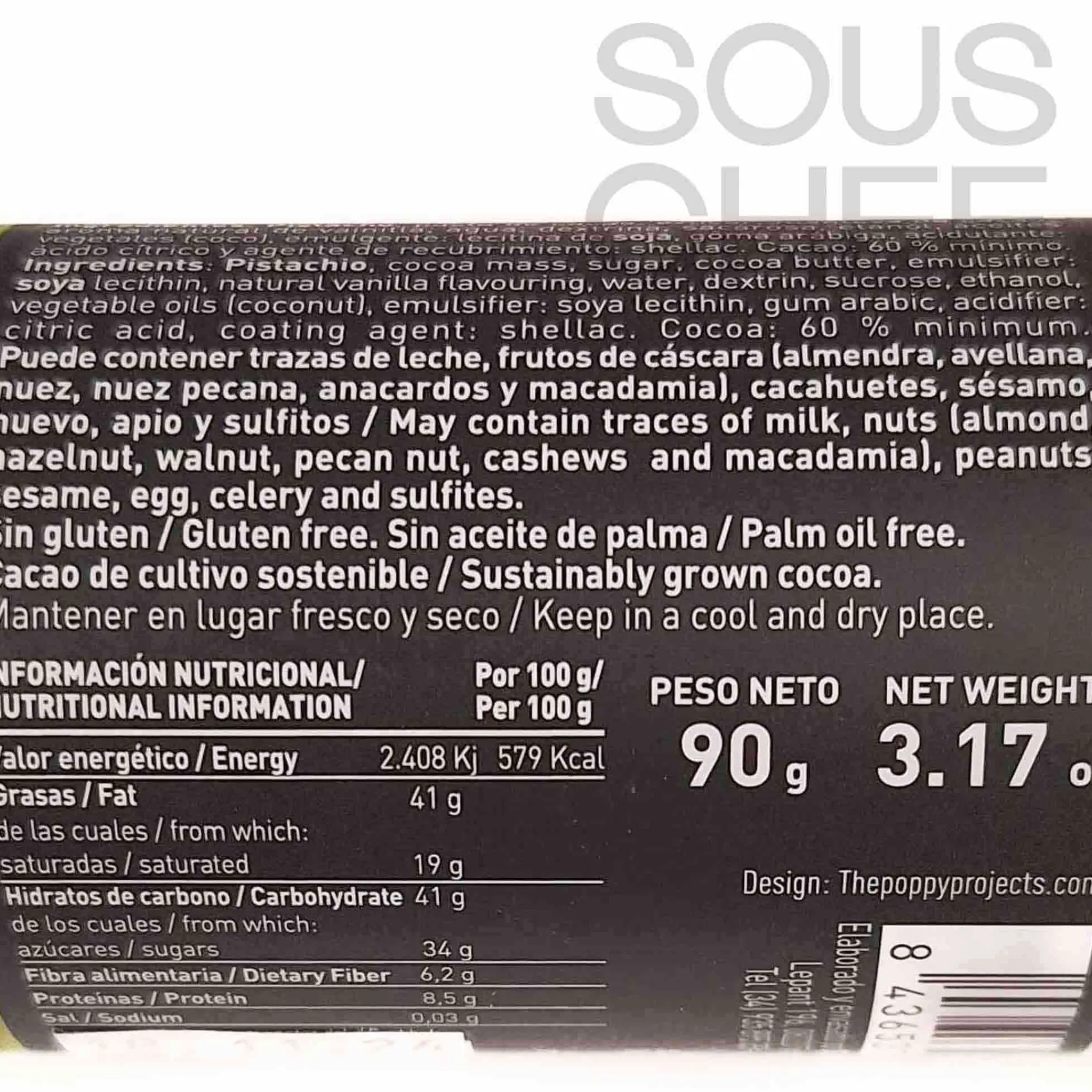 Best Dark Chocolate Covered Toasted Pistachios, 80g Ingredients Brands|Chocolate & Sweets