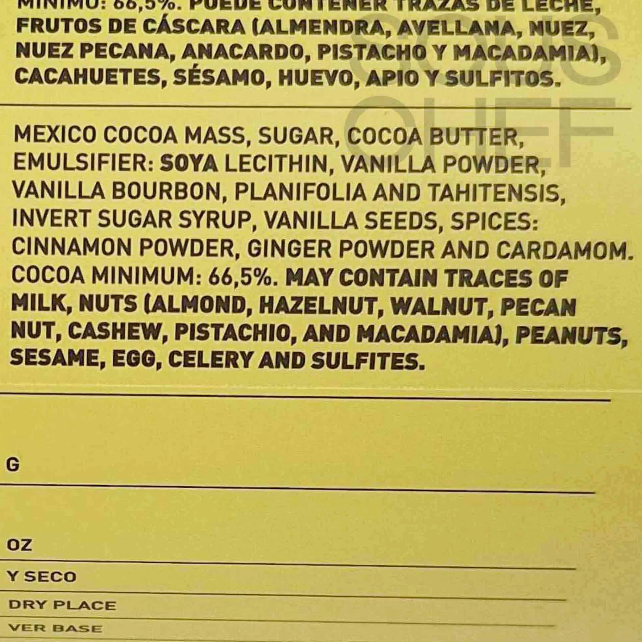 Discount Special Dark Spiced Hot Chocolate, 300g Ingredients Brands|Drinks