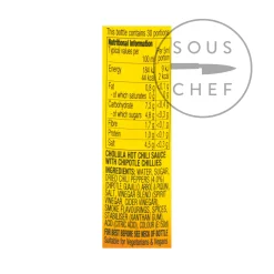 Chipotle Hot Sauce, 150ml Ingredients Brands|Mexican Ingredients