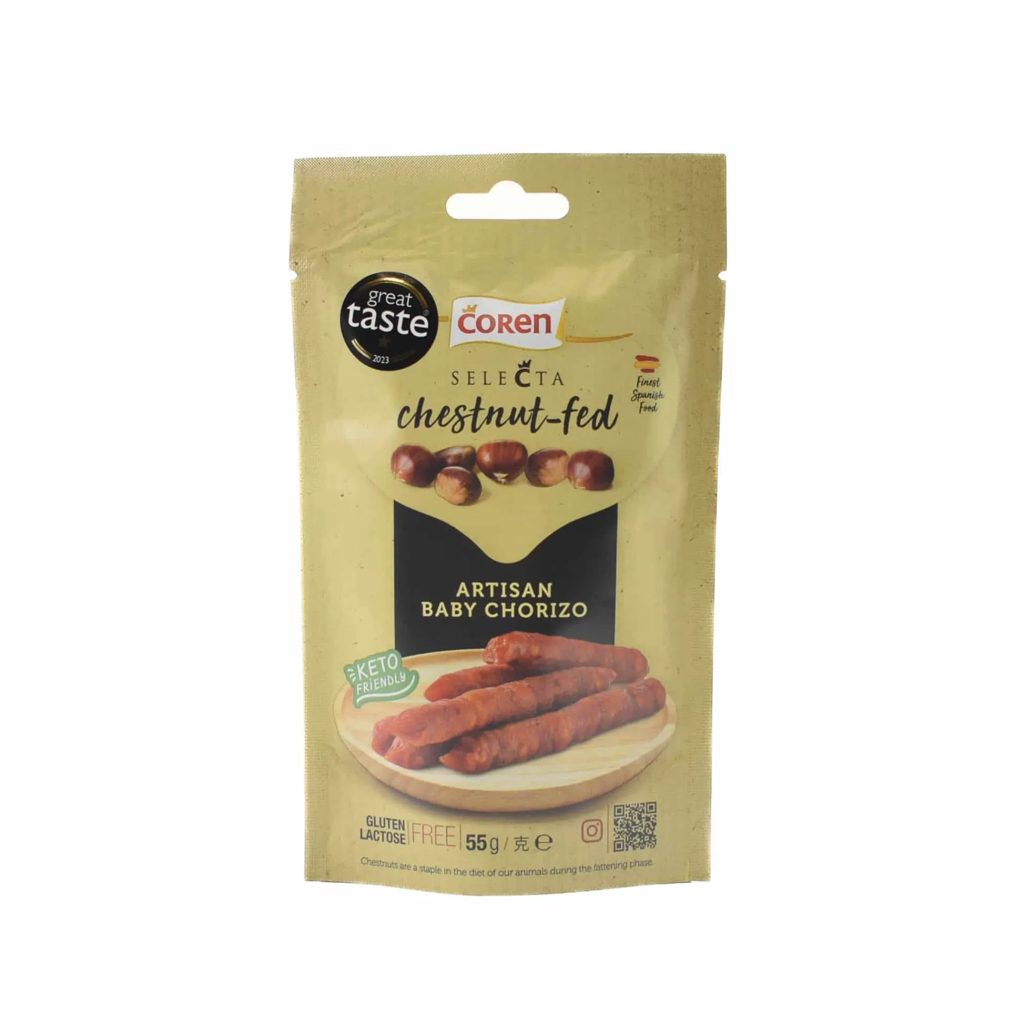 Hot Chorizo Beer Sticks, 55g Spanish Ingredients|Snacks