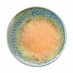 Outlet Chouseki Blue Gold Plate, 28.5cm dia x 3.5cm Tableware Brands|Japanese Ingredients