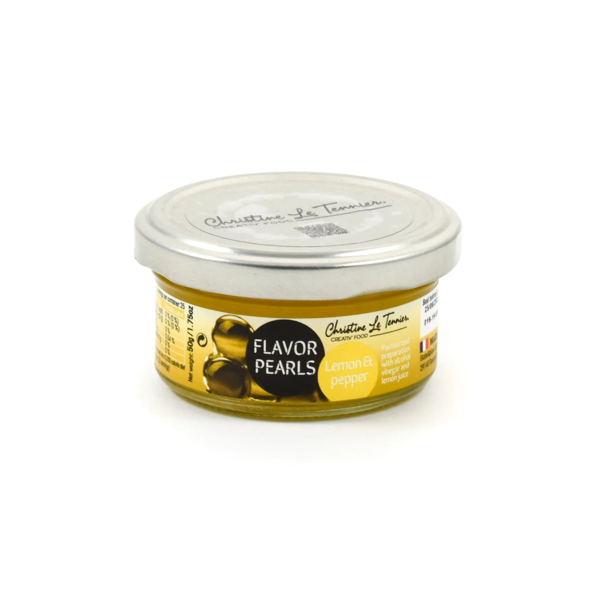Discount Lemon & Pepper Flavour Pearls French Ingredients|Baking Ingredients