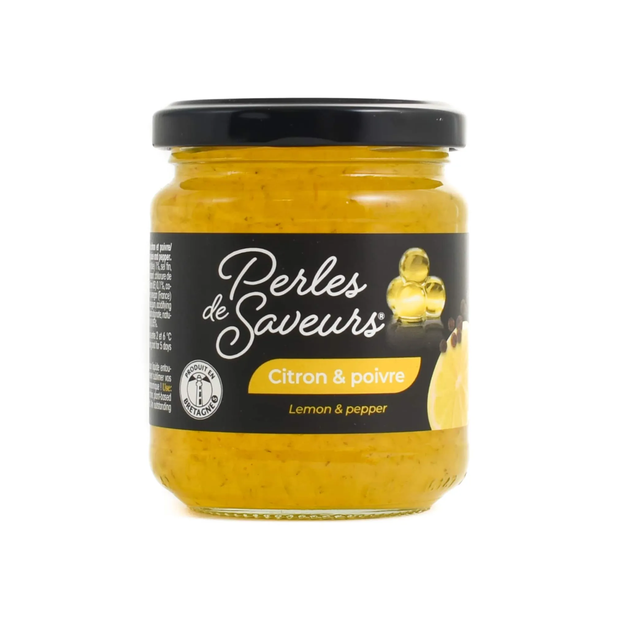 Discount Lemon & Pepper Flavour Pearls French Ingredients|Baking Ingredients