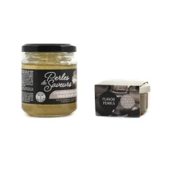 Online White Balsamic and Black Truffle Flavor Pearls Ingredients Brands|French Ingredients