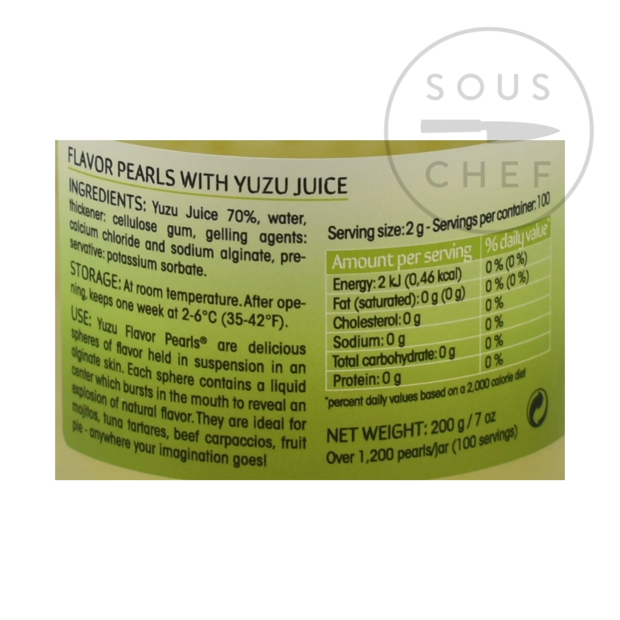 Discount Yuzu Flavour Pearls French Ingredients|Baking Ingredients