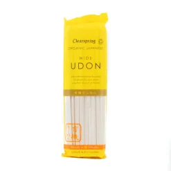 Outlet Organic Wide Udon Noodles, 200g Ingredients Brands|Japanese Ingredients