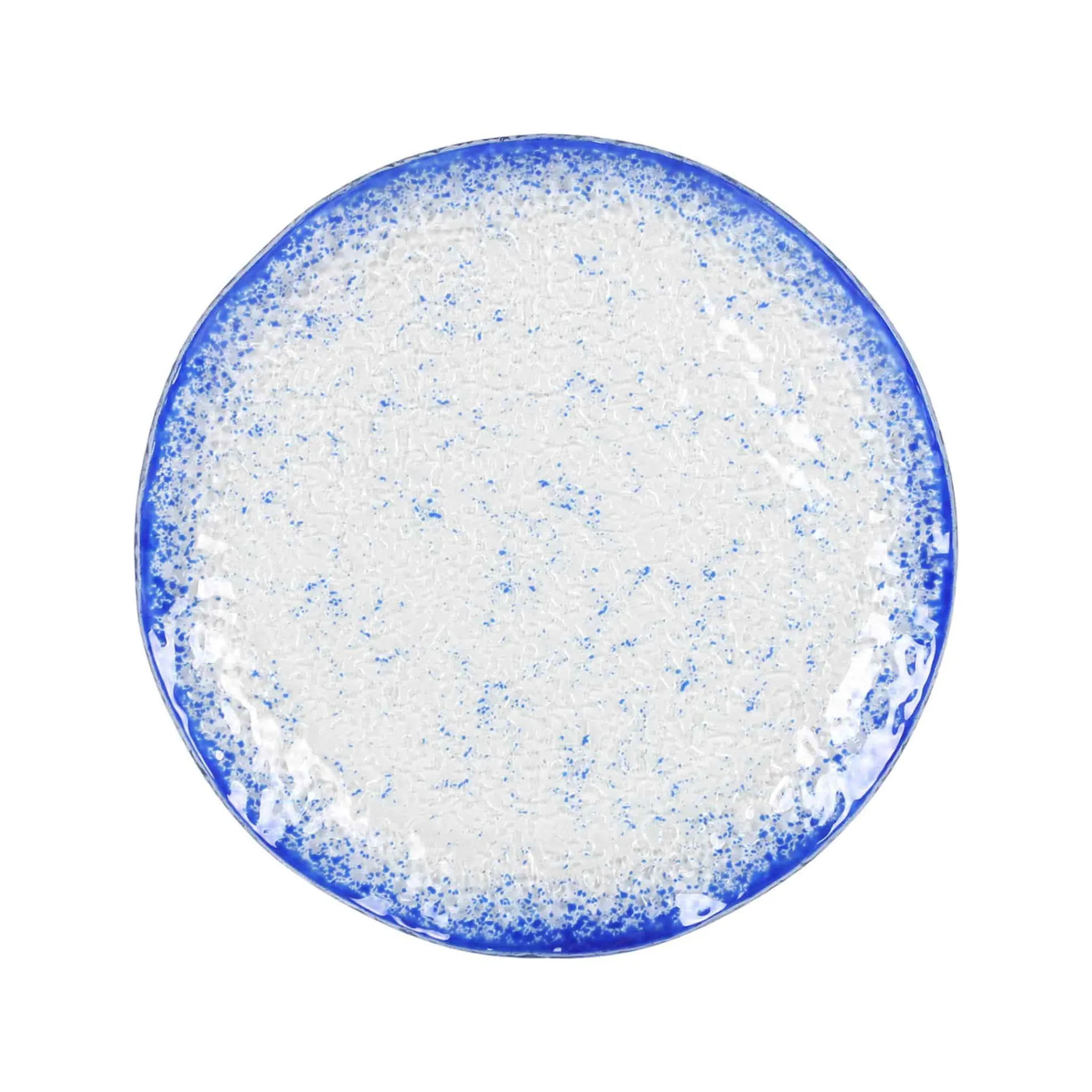 Best Coblalt Blue Rim Glass Charger Plate, 30.5cm Tableware Brands|Plates