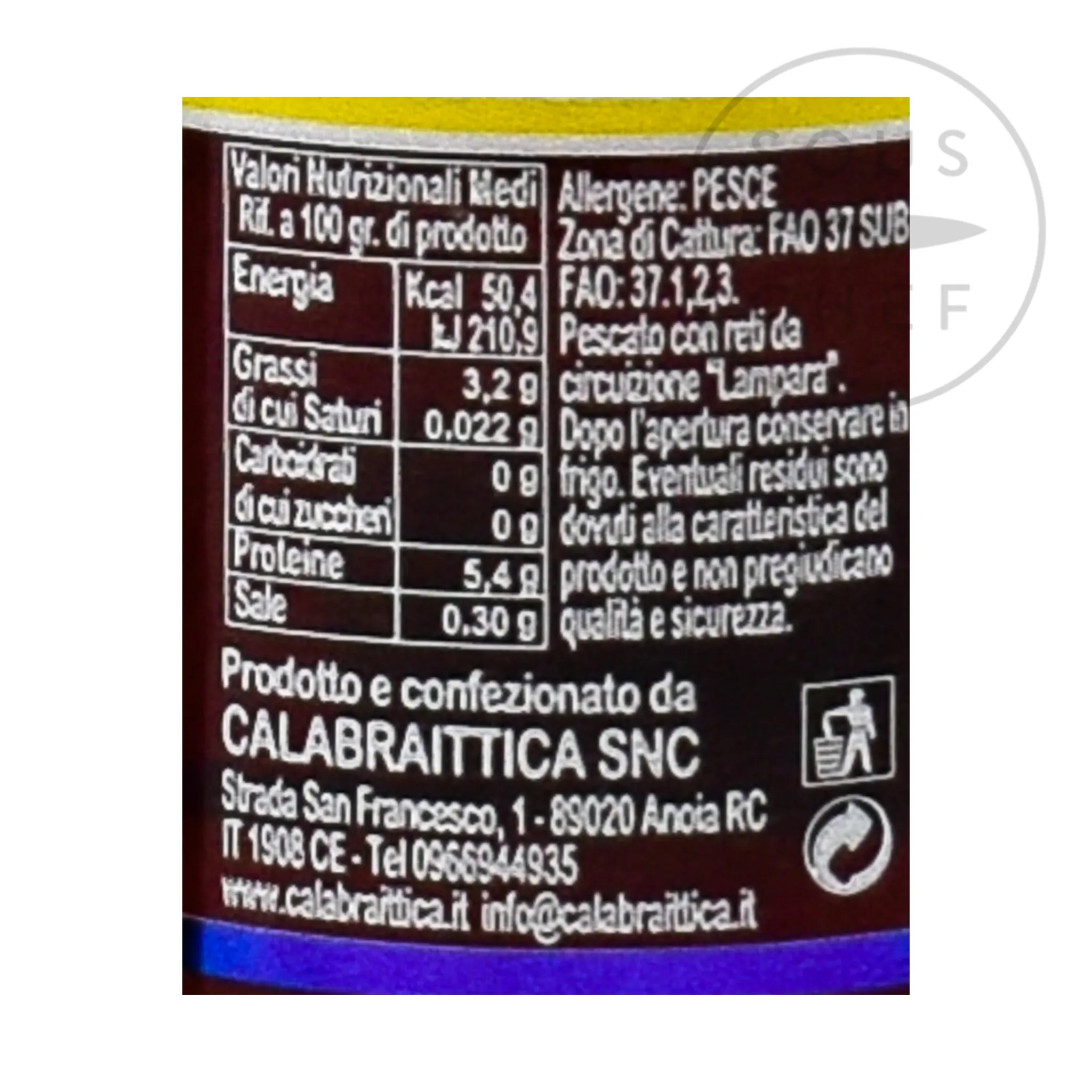 Outlet Colatura - Anchovy Extract, 120ml Italian Ingredients|Sauces & Condiments