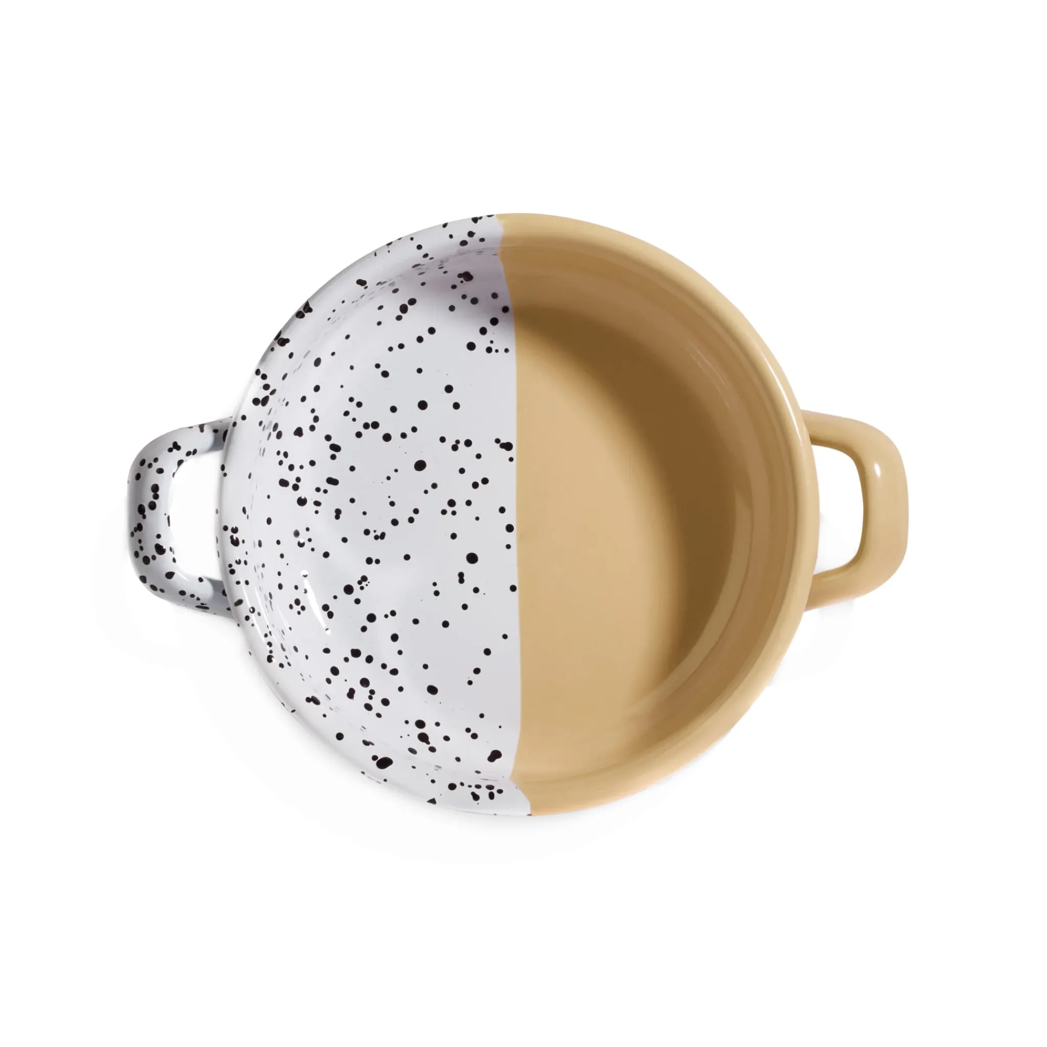 Outlet Colour Pop Enamel Frying Pan and Serving Dish, Yellow, 16cm Serveware|Tableware Brands