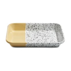 Discount Colour Pop Enamel Roasting and Serving Dish, Yellow Middle Eastern Ingredients|Serveware