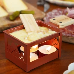Online Foldable Raclette, Red Pots & Pans