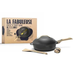Best Lightweight Non-Stick Black Fabulous Pan, 28cm, BPA-Free Pots & Pans