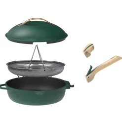 Discount Lightweight Non-Stick Green Fabulous Pan, 28cm, BPA-Free Pots & Pans